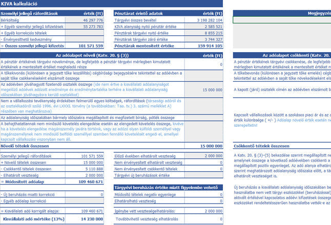 REPTAX v24 - Támogatói előfizetés