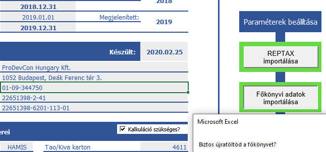 REPTAX v24 - Támogatói előfizetés